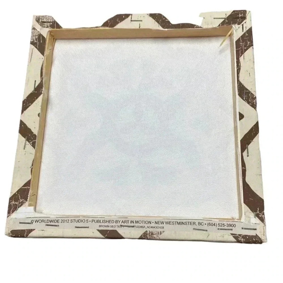 Worldwide Studio 5 Geo Tile Canvas Wall Decor Set of 9 - Picture 4 of 7